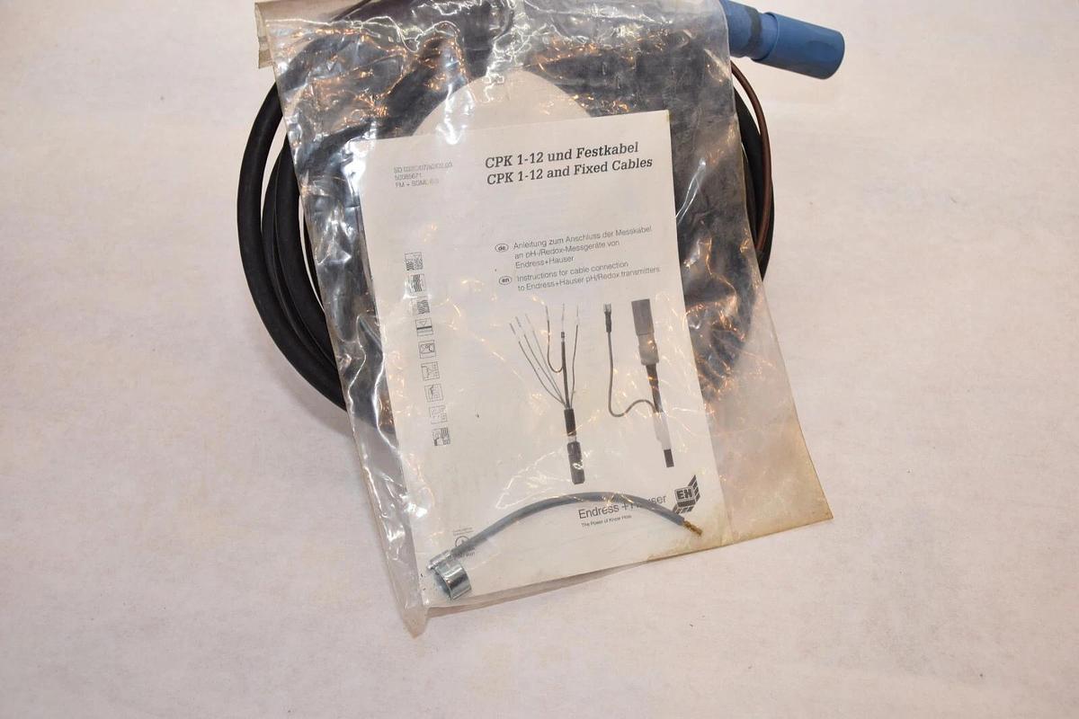 (NEW) ENDRESS + HAUSER CPK9-NAA1A Measuring Cable Digital Electrode
