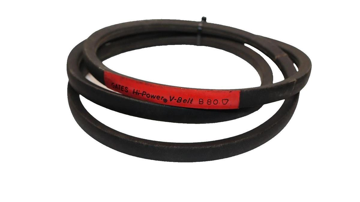 Gates V-Belt Belt B80 Hi-Power V-Belt B-80 (New)