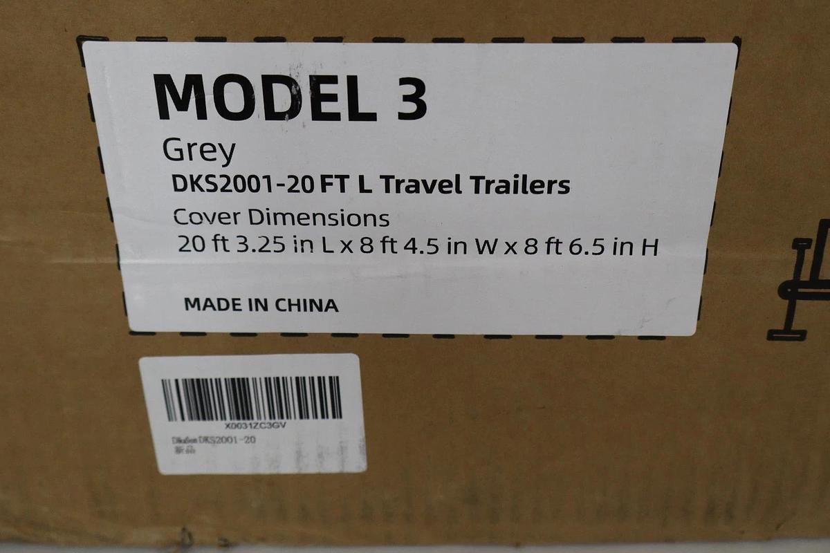 DikaSun 20' RV Travel Trailer Cover DKS2001-20 DKS2001-20FT Model 3 (New)