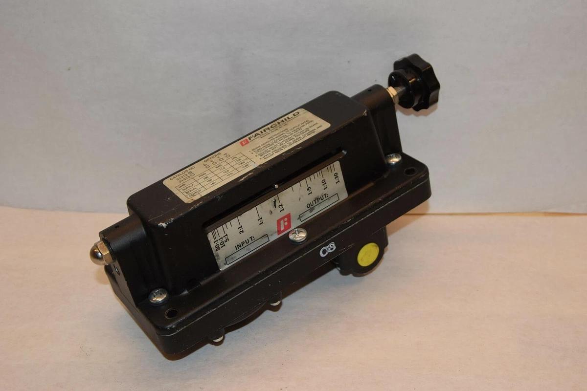 Used FAIRCHILD 21312 ADJUSTABLE RATIO RELAY