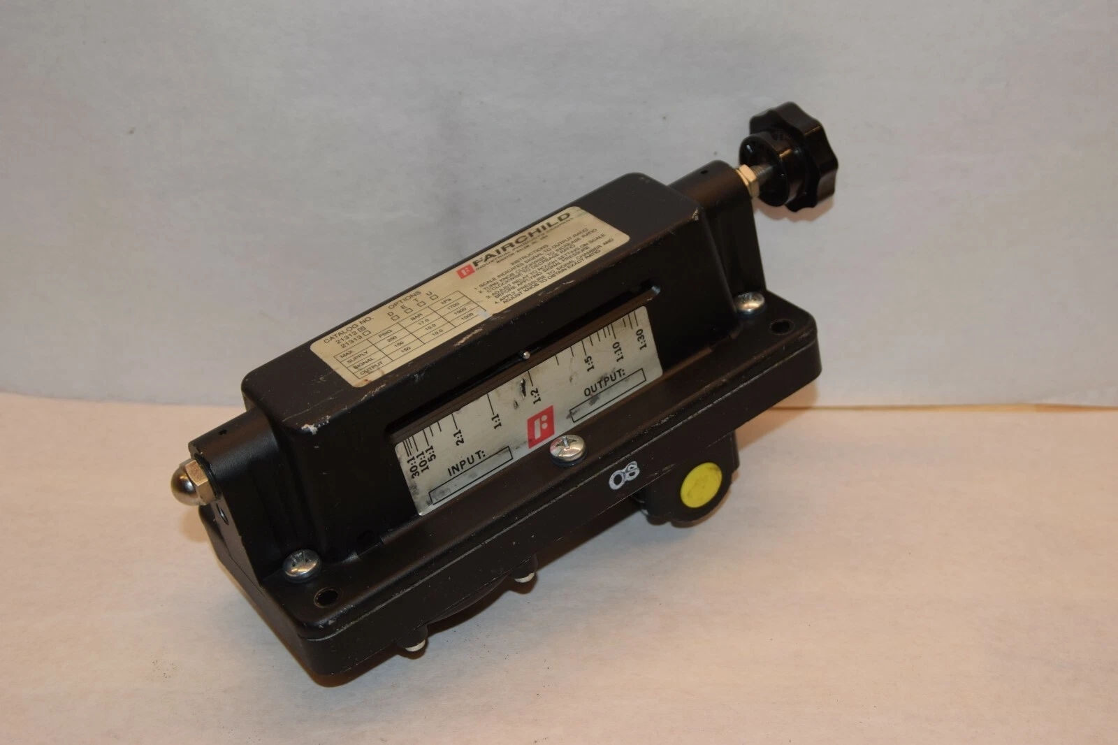 Used FAIRCHILD 21312 ADJUSTABLE RATIO RELAY