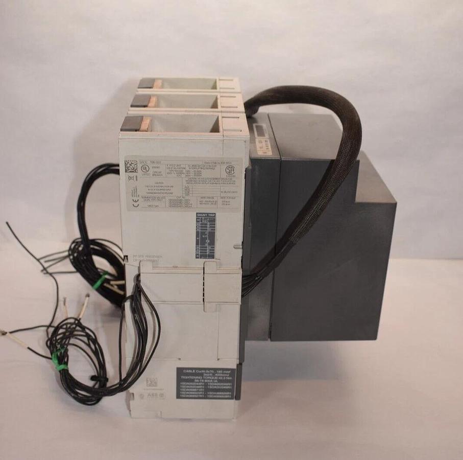 Used ABB SACE Tmax SACE T6N800 T6N 800 800A 3P  Circuit Breaker w/ Motor Operator