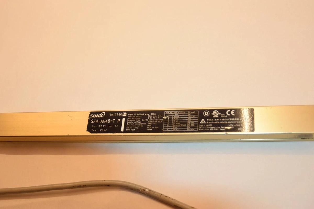 Used SUNX  SF4-AH48-T P Emitter Safety light curtain  Matsushita Electric PANSONIC