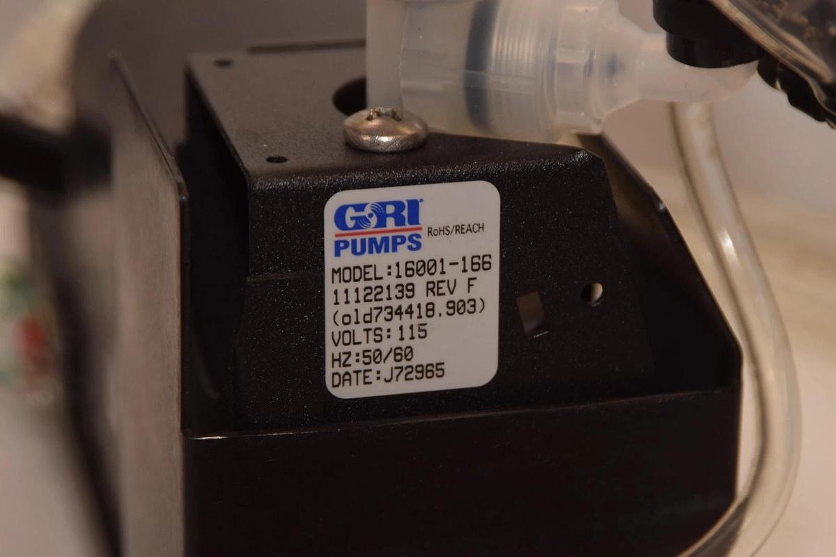 Used GRI Pump Siemens Waste Pump Assy 16001-166 11122139 10457810 734295.502 115v