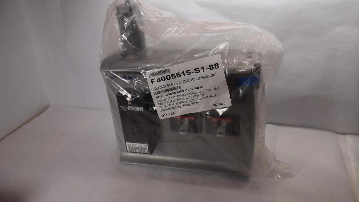 StarLine Track Busway CBMT5GHE55D-(2)L2230R-4DG-M28R30-G01 Tap Box (New)