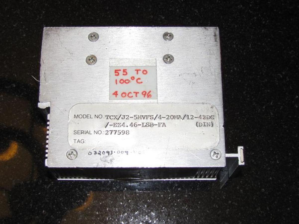 Used Moore TCX Thermocouple Transmitter TCX/J2-5MVFS