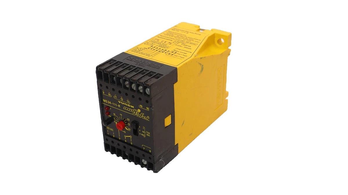 Used Turck MS24-111-R MultiSafe Rotational Speed Monitor