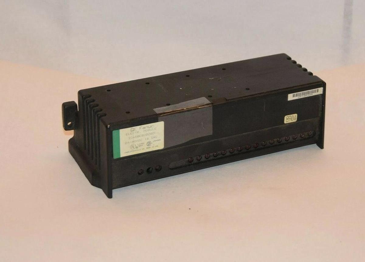 Used GE FANUC IC660EBD020D 24/40Vdc 16SRC Electrical Module Terminal Assembly