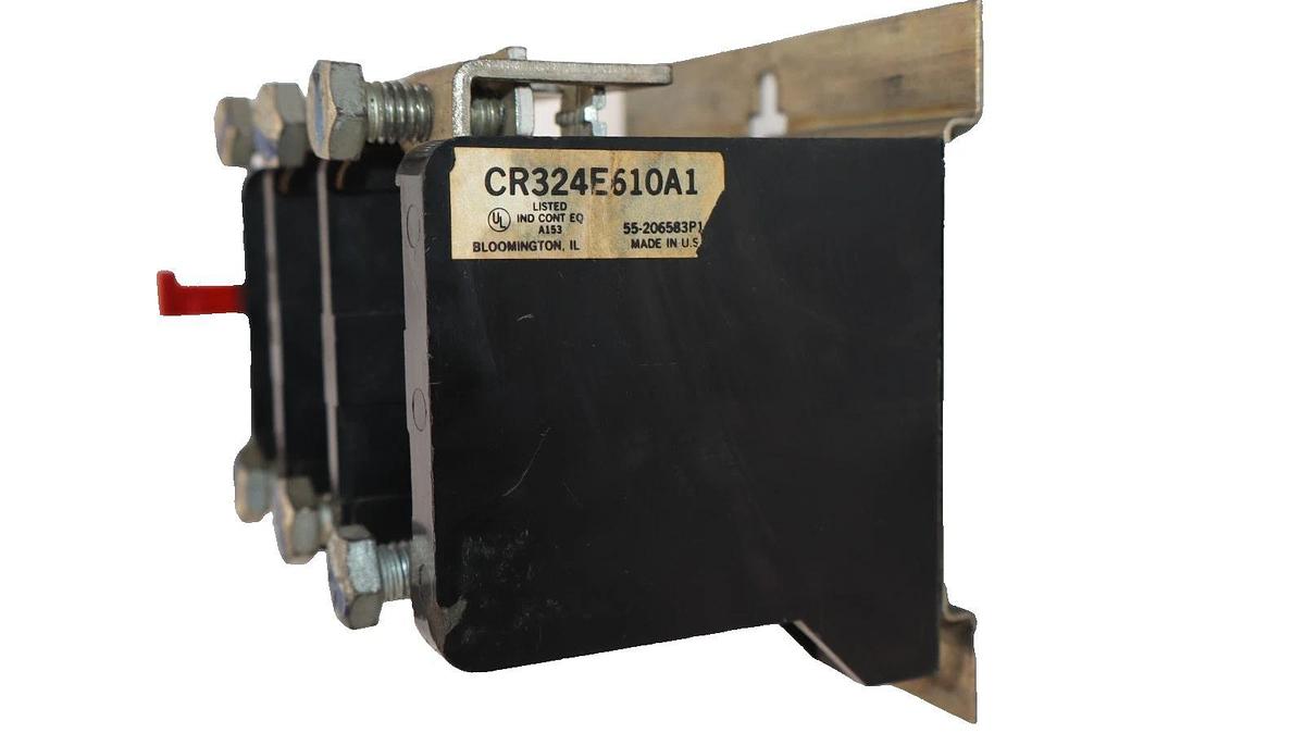 Used GE General Electric Overload Relay CR34E610A1 3P