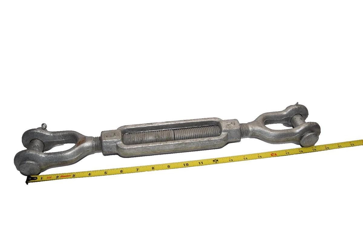 Used No Name 7/8" 19" Retracted Line Length 1" tread Turnbuckle