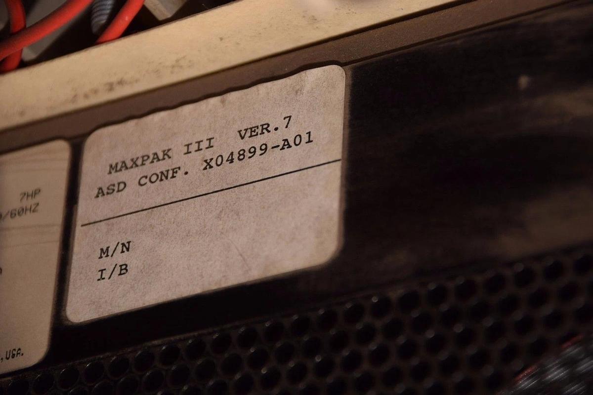 Used Reliance Electric Maxpak III 7hp Drive 7P8171 3ph 460v 0-58724-70A