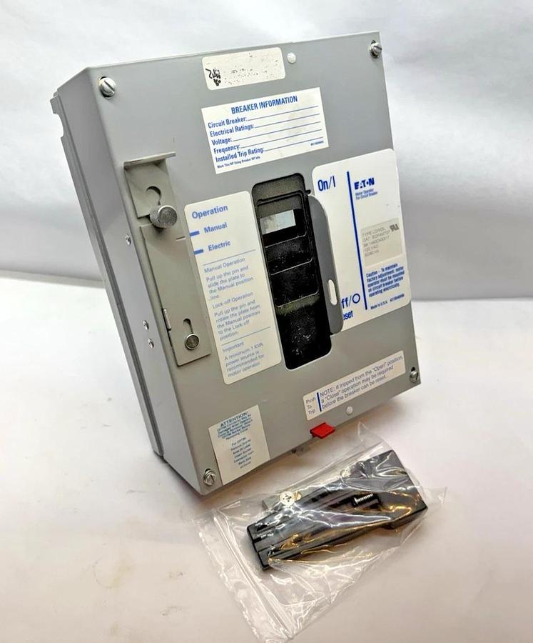 Used Eaton LD MDL EOP4MT07 Motor Operator Breaker Breaking 120vac E0P4MT07