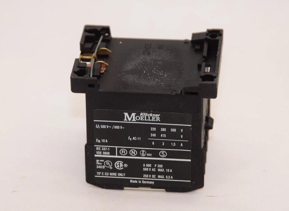 Used (Lot of 3) MOELLER DIL ER-40-G 24V Contactor