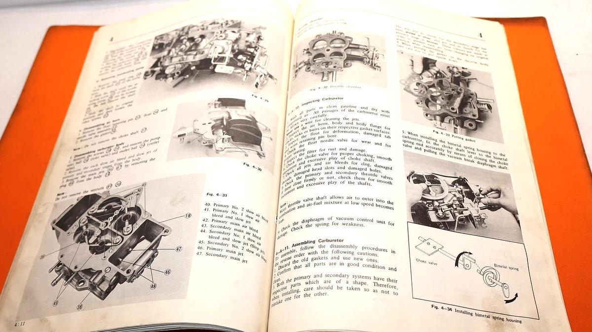 Used MAZDA RX-2 , RX-3 Engine Workshop Manual