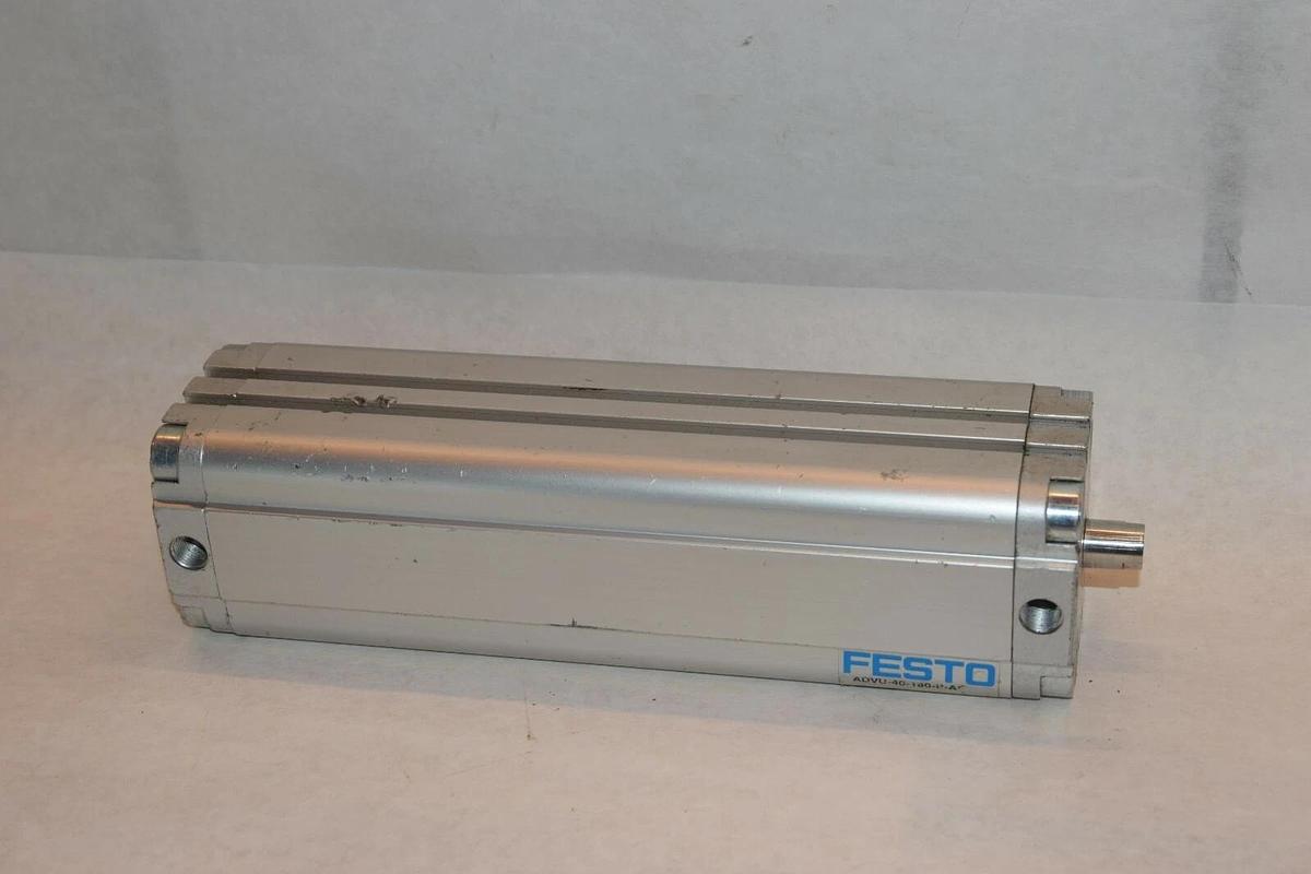 Used FESTO Compact Pneumatic Cylinder ADVU-40-180-P-A