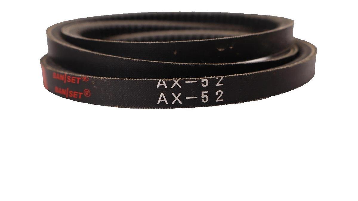 Bando Belt AX-52 , AX52 Power King Cog Ban/Set Cogged V-Belt (New - Lot of 2)