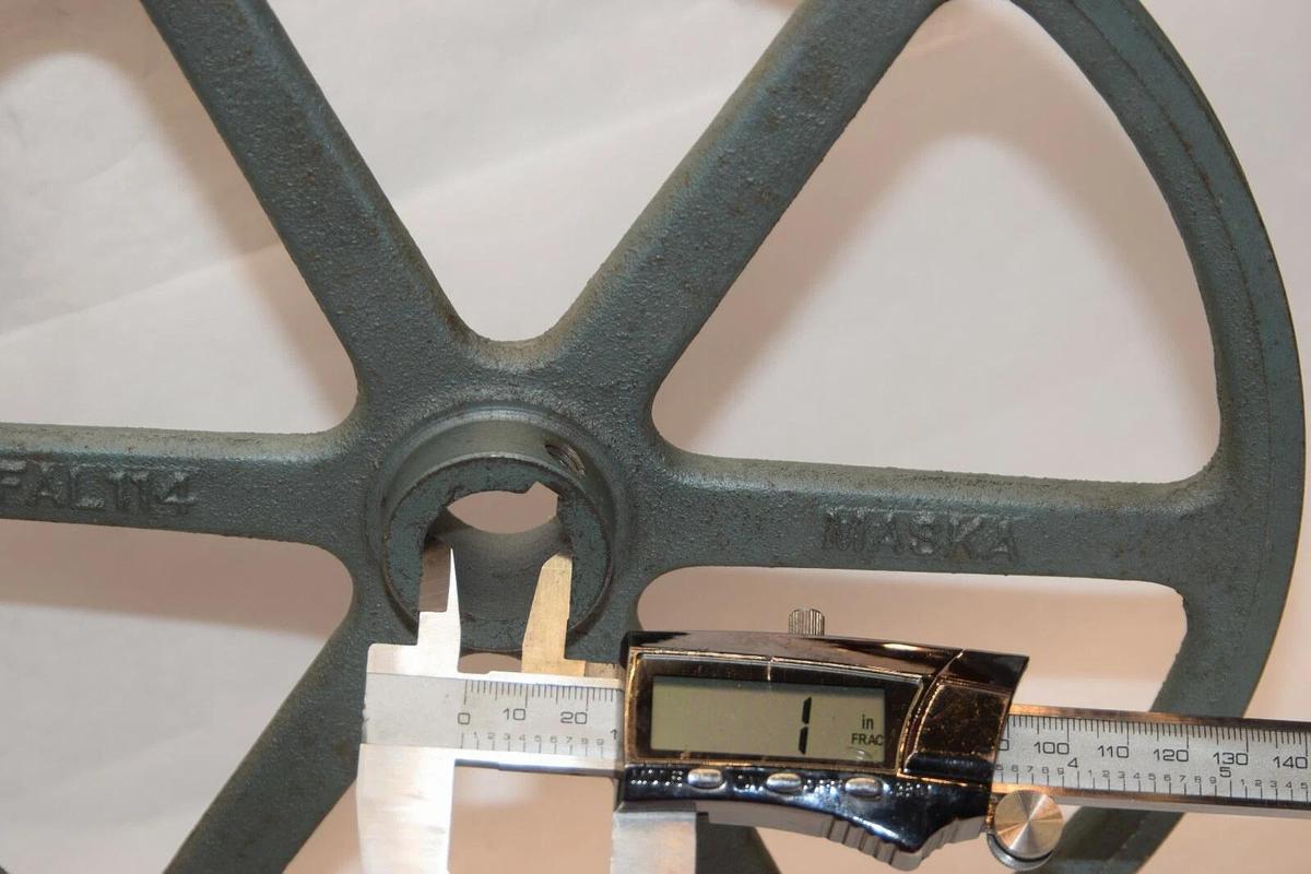 (NEW) MASKA MFAL114 1" Bore 11" Cast Iron Sheave