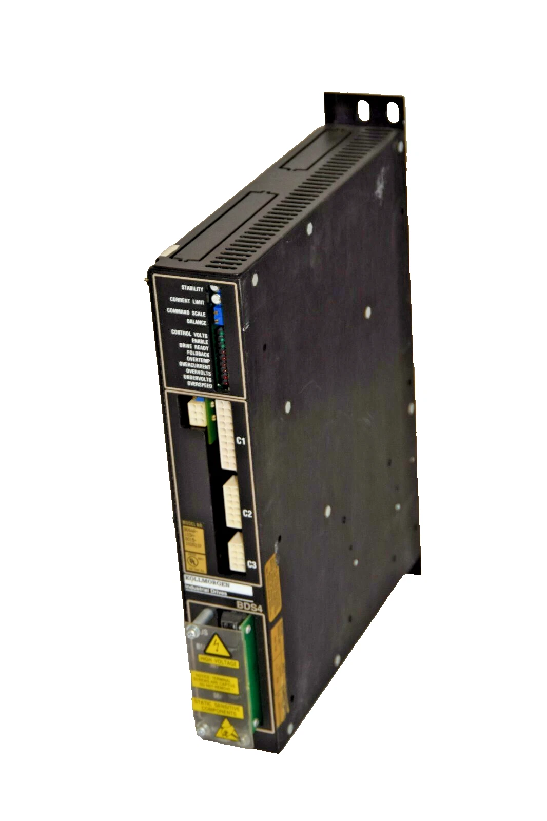 Used KOLLMORGEN Servo Drive BDS4A-103H-0015-102A21P Input 140Vdc Output 115Vac