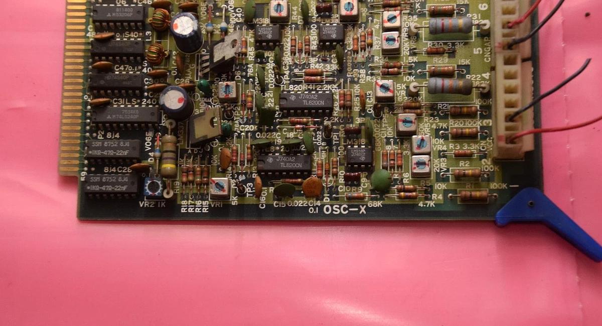 Used HITACHI OSC-X 68E2.118878 SEIKO EDM CIRCUIT BOARD