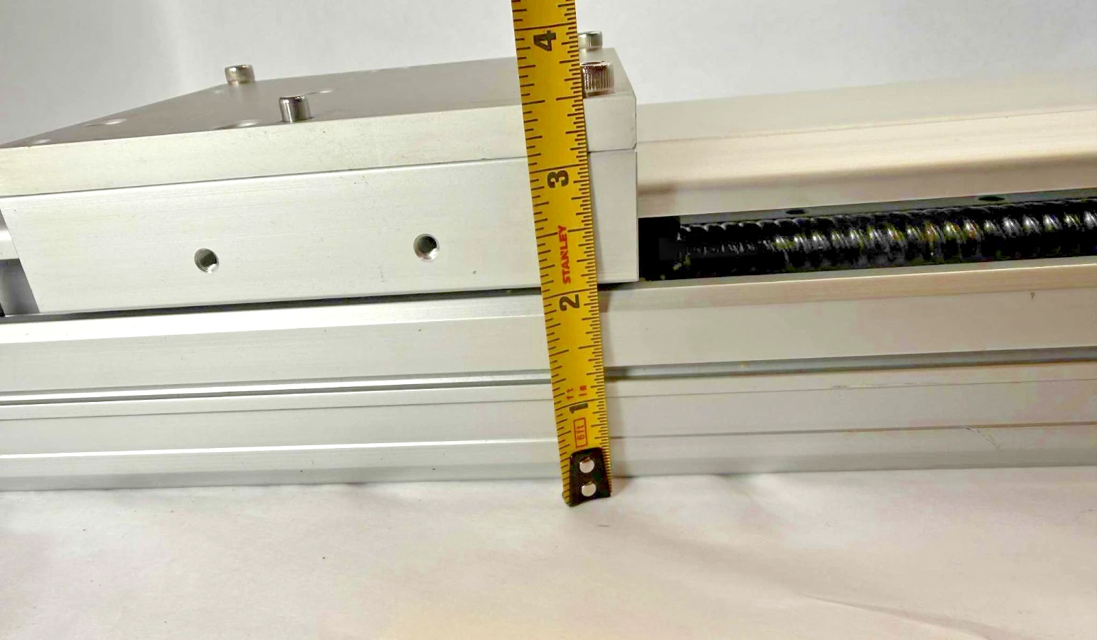 Used TOYO ETH Linear Actuator ETH14-L20-650-BC-T40-C4 ETH14 w/ Servo Motor 110v