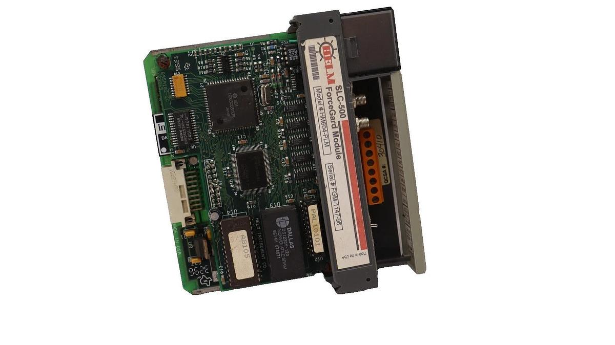 Used Helm HM604-PLM , HM604PLM , SLC-500 ForceGard Input Module