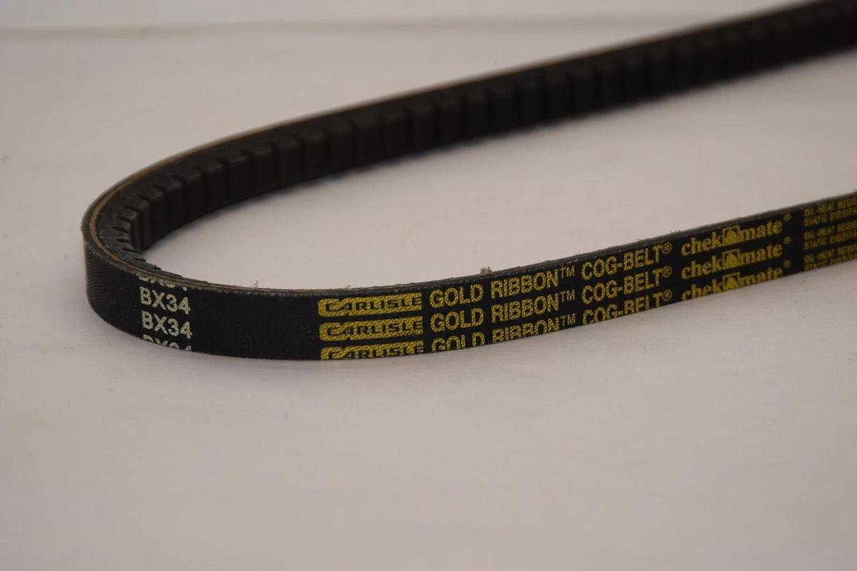 (NEW) CARLISLE BX34 Gold Ribbon Cog-Belt