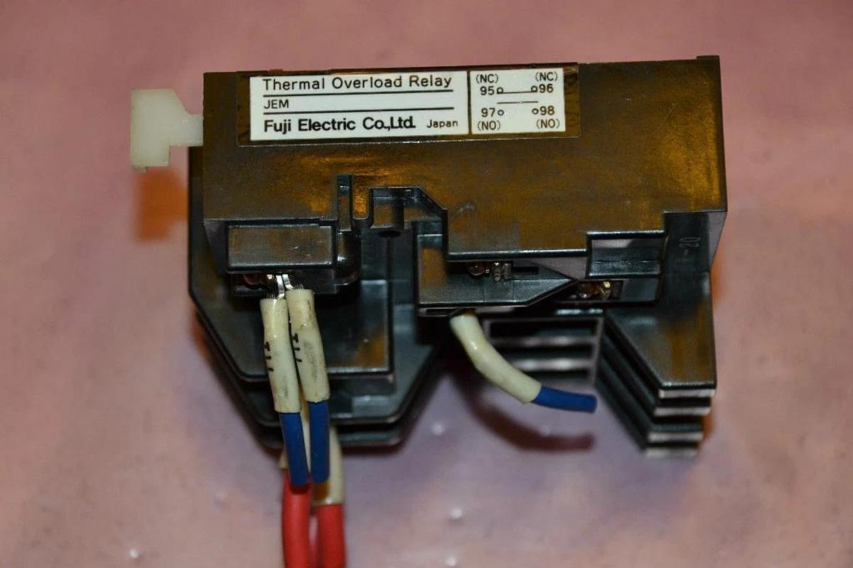 Used FUJI ELECTRIC THERMAL OVERLOAD RELAY TR-1SN/UL TR 1SN/UL TR1SNUL 1NROFW
