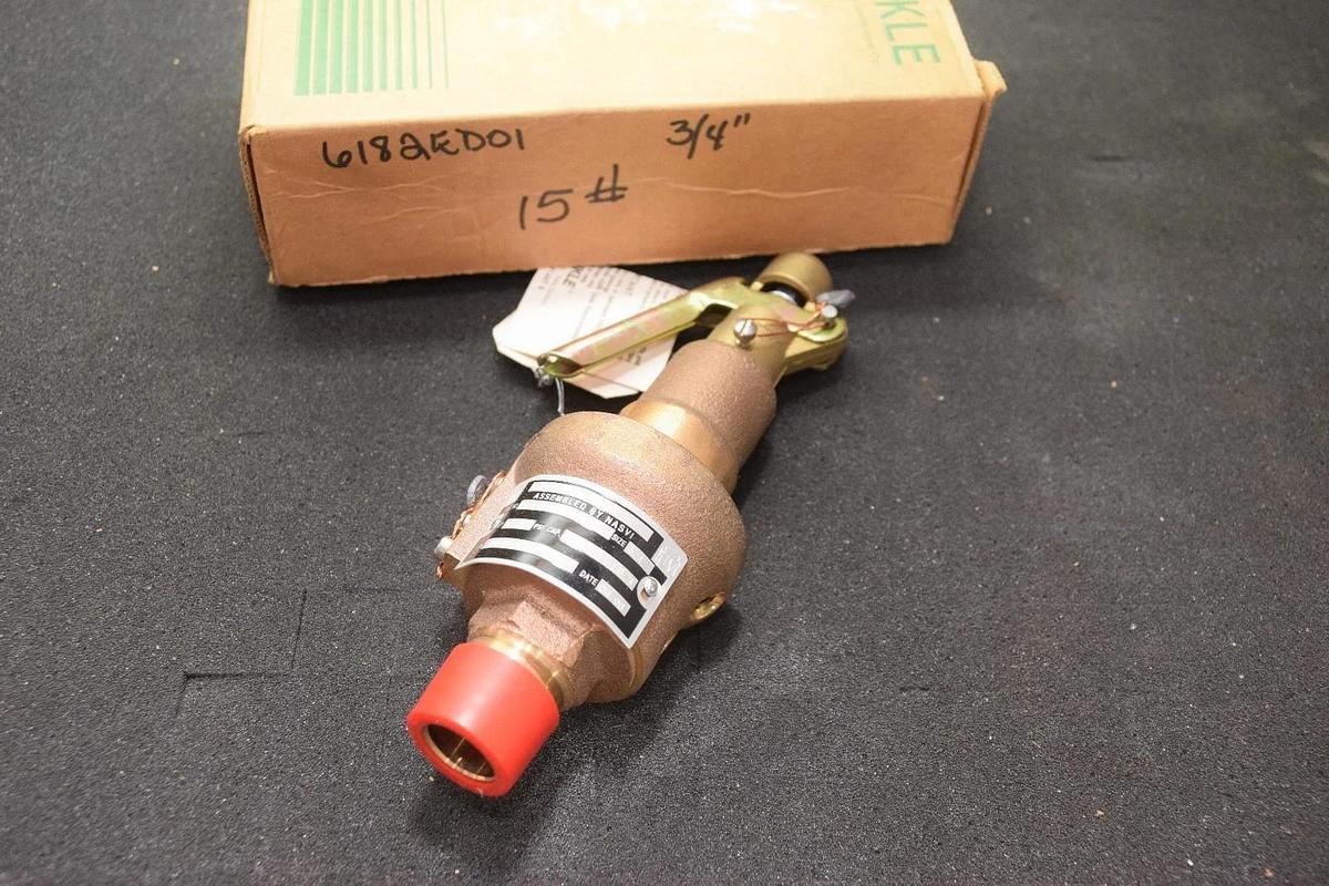 New Kunkle Valve 3/4" 6283ED01-LM  319 LB 15psi set 6182 ED01   6182ED01