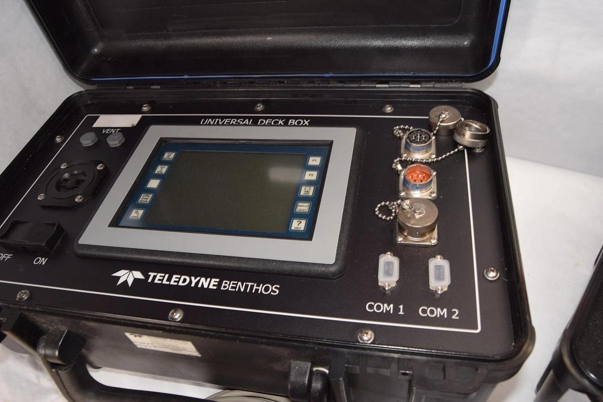 Used Teledyne Benthos Universal Deck Box UDB-9000-M UDB9000 Transponder AT-440-LF-0