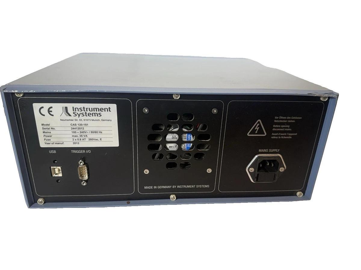 Used Instrument Systems Array Spectroradiometer CAS 120-151 CAS120151 CAS 120