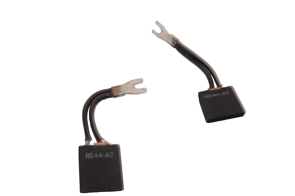 Reliance RE44-AT , 1-1/2" x 1-1/4" x 3/8" Carbon Motor Brush  (New - Lot of 2)