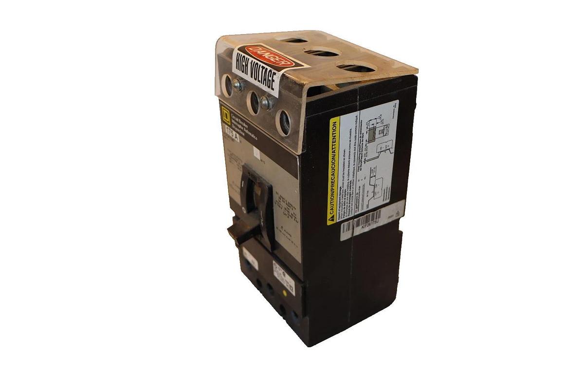 Used Square D 175A 175 Amp Circuit Breaker KCP24175MT 480V