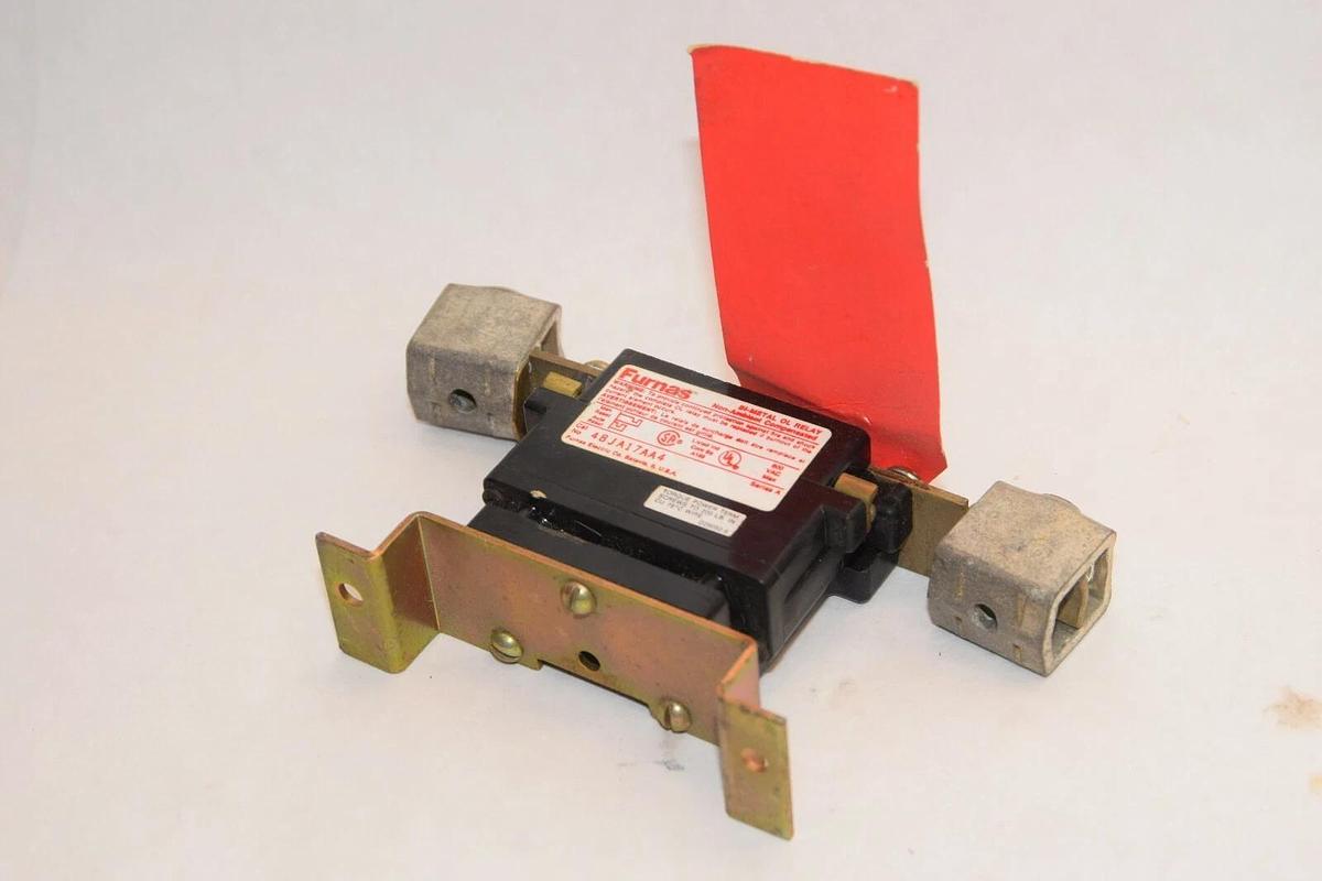 Refurbished FURNAS 48JA17AA4 600Vac Series A Bi-Metal OL Relay