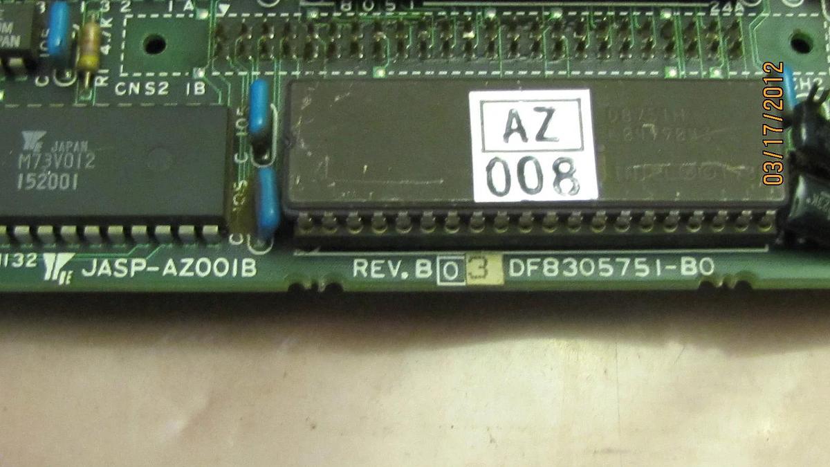 Used YASKAWA ELECTRIC CIRCUIT BOARD CARD JASP-AZ001B JASPAZ001B