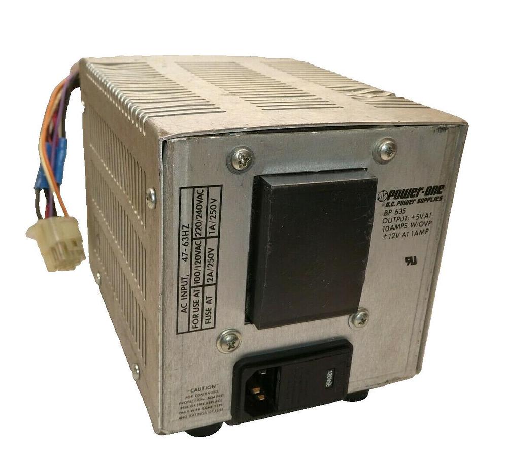 Used POWER ONE Power Supply BP 635 BP635 10A 10 Amp
