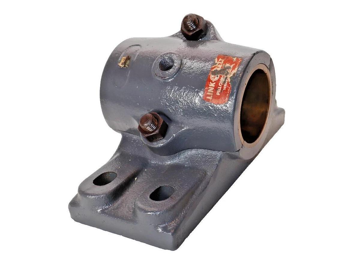 Link-Belt Link Belt 4 Bolt Sleeve Pillow Block Bearing Housing 2-15/16" NOS