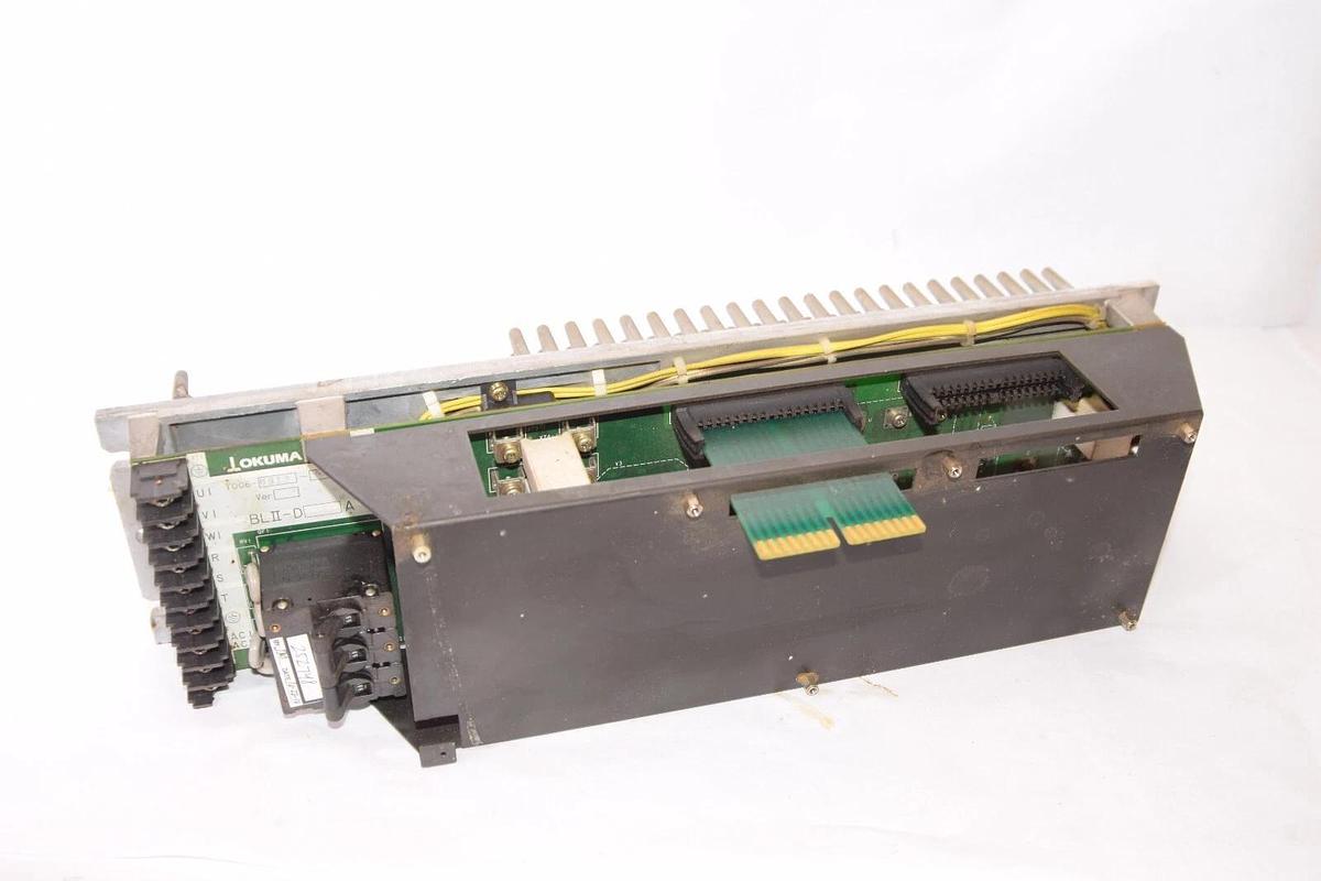 Used OKUMA BLII-D75A  BLII-D75 A SERVO AMPLIFIER lower card  E4809-820-006-B
