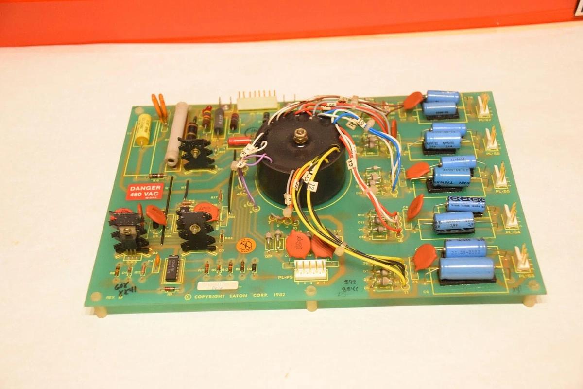 Used Dynamatic 15-568-1 Power Supply P.C.B Circuit Board Card 155681