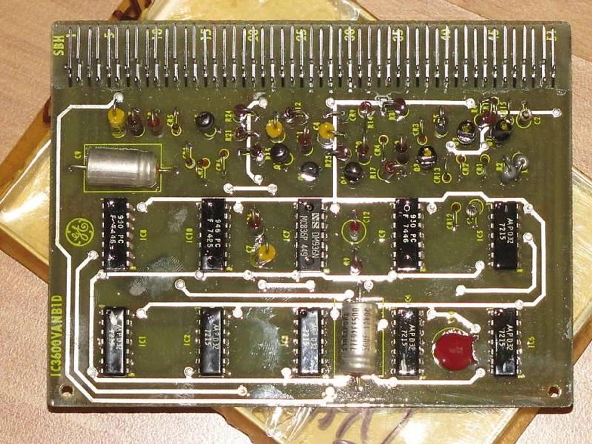 GE IC3600 ANNUNCIATOR CARD IC3600VANB1D IC3600VANB1, New