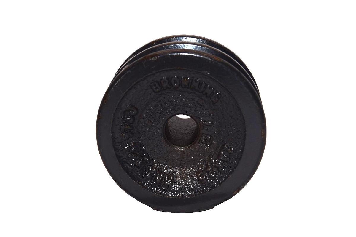 Browning 2AK25 1/2" Bore Double Grove V-Belt Sheave / Pulley (New)