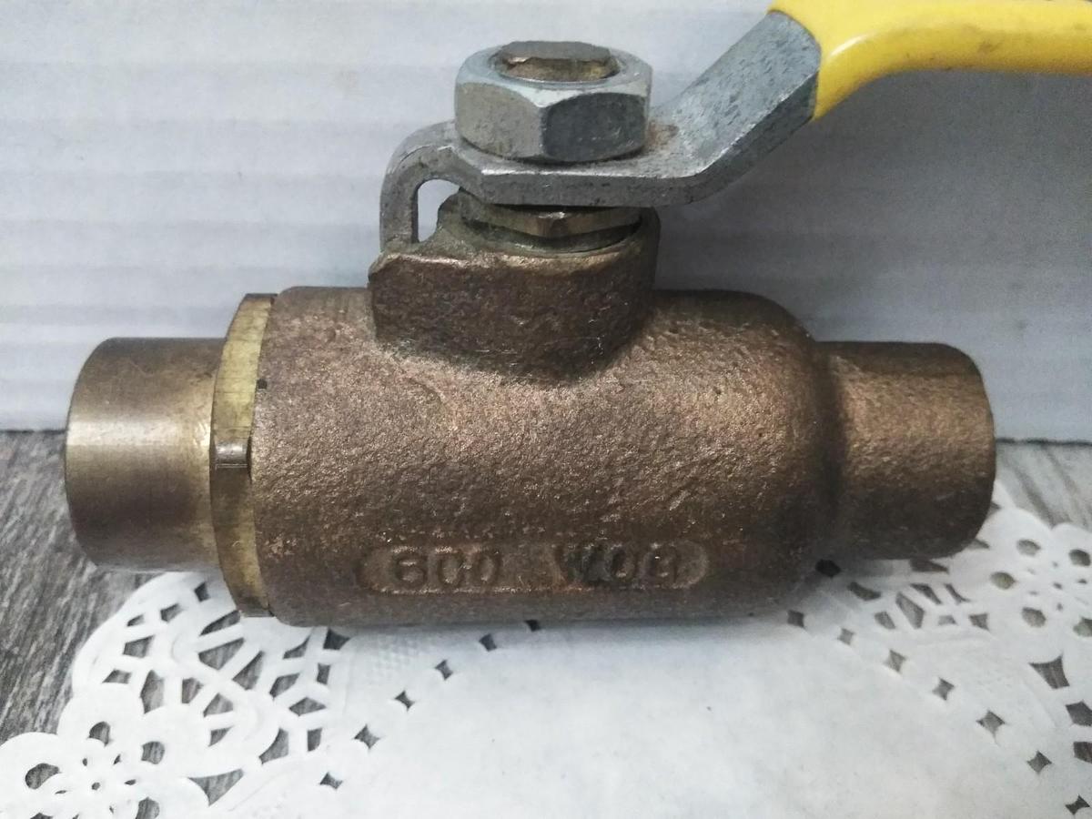 Used APOLLO CII 1-1/4" 3000 WOG STAINLESS STEEL BALL VALVE