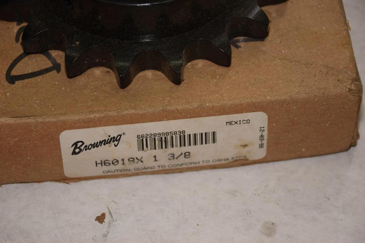 BROWNING H6018X 1 3/8 H6018X13/8 1-3/8" 18 TEETH SPROCKET NEW