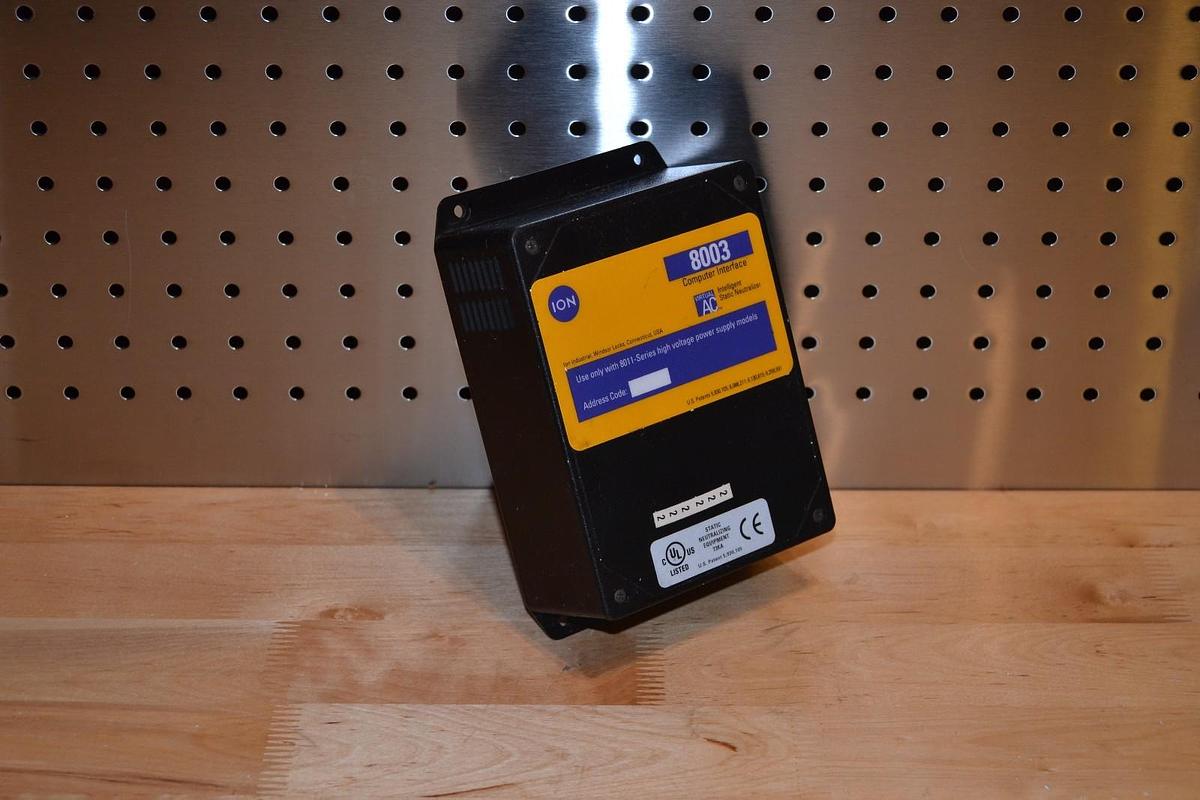 Used Ion Systems Vitual AC 8003 Computer Interface 91-8003 Rev E