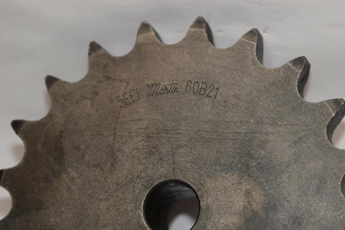 (NEW) MARTIN 60B21 3/4" Bore 21 Teeth Sprocket