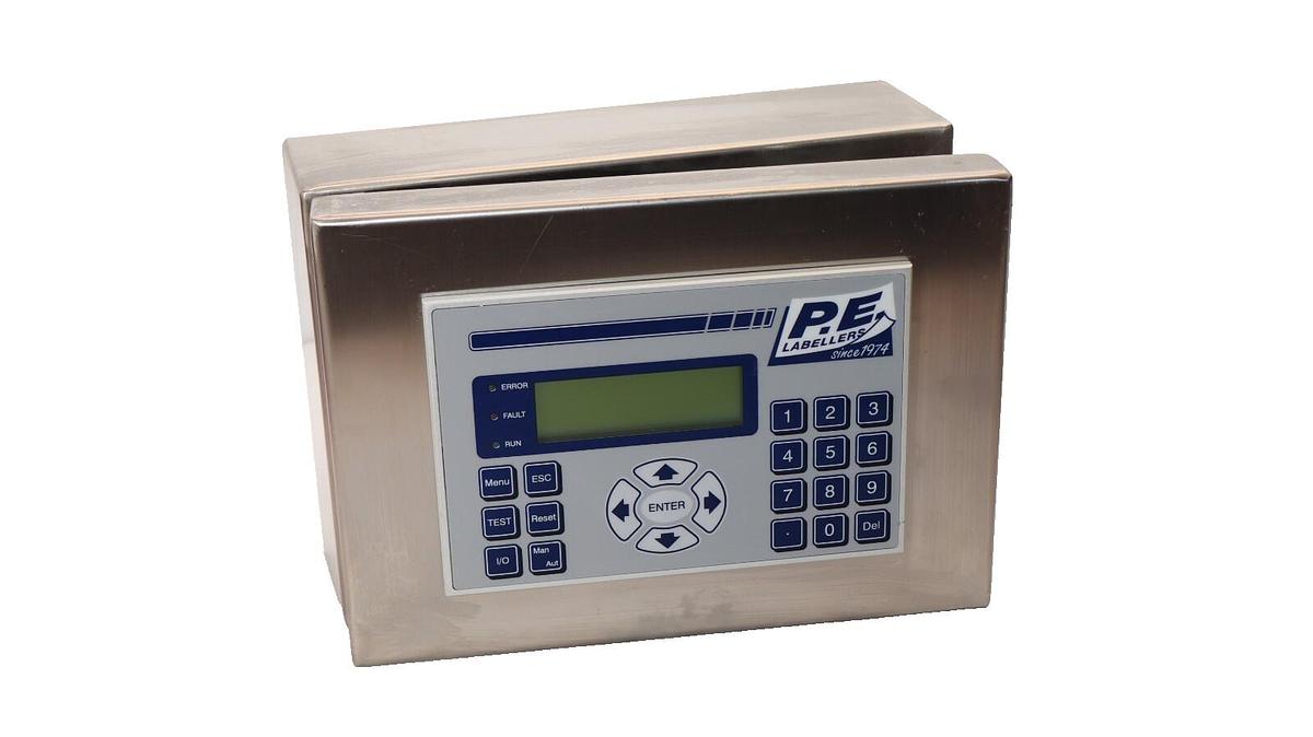 P.E. PE LABELLERS PETER0.1  Industrial Control Panel (NOS, no box, no key)