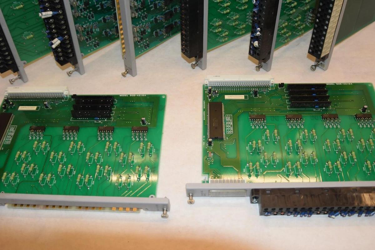 Used SIEMENS 505-4316A 505-4316, 505-4308, 505-6108B Input Module (Lot of 8)