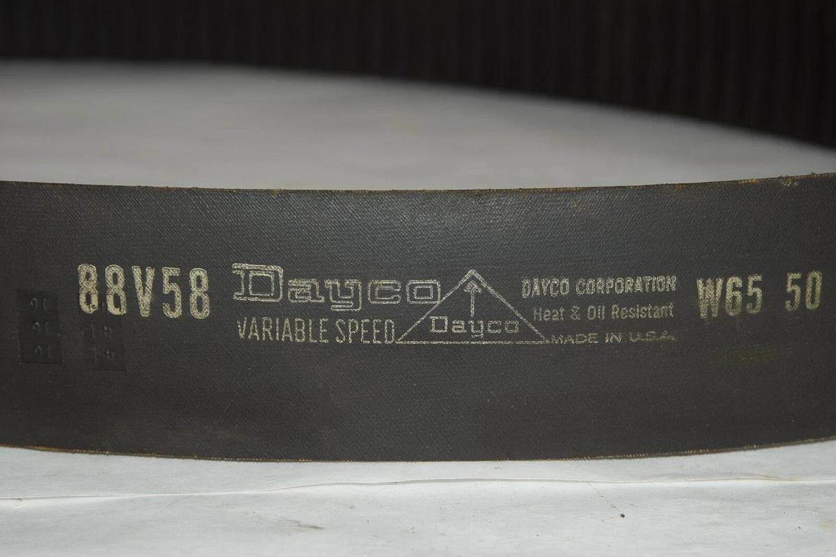 New Dayco 88V58 Variable Speed Belt W65 50 Static Dissipating V-Belt 88V 58 Belt