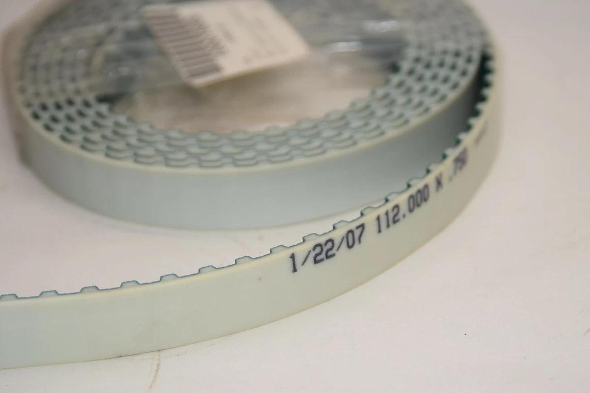 (NEW) 42035SS CAB21-5C 112" x 0.75" Wide Clipper Laced Conveyor Belt