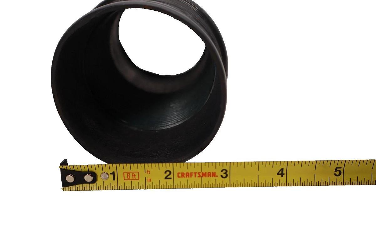 2-1/2" Conduit Coupling Smooth Green Interior Threads (New)