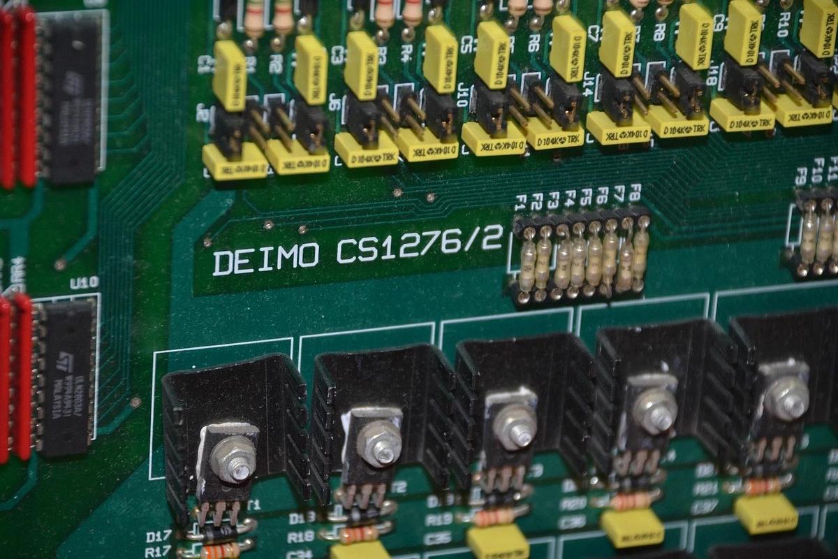 Used DEIMO CS1276/2 FXYVZ08C006373 FXYVZ09C007243 FXYVZ08C006320 PC BOARD